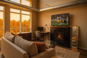 Penthouse Loft Forest Park View Free Parking