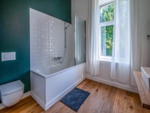 Castle in Ferrières with Pond Garden