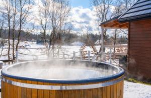 Domek letniskowy na Kaszubach z Balia ogrodowa