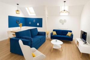 Le Blue, spacieux, design et chaleureux