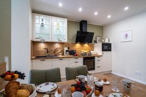 Lux Ferienwohnung altes Landwarenhaus mit Garten und zubuchbarer Sauna