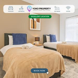 Stylish House - Sleeps 7 - Free Parking, Fast WiFi and Smart TV - Contractors, Groups and Long Stays Welcome by Yoko Property - 4hvězdičkové hotely ve městě Wigan