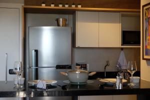 Quarto e sala irretocável Beach Class Ondina