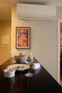 Quarto e sala irretocável Beach Class Ondina