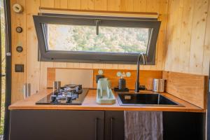 Lodge Grand Confort - Salle de bain italienne - Au coeur du Vignoble à 10 min de la Mer