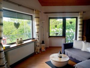 Eifel Urlaub mit Hunden Ferienhaus Schwalbennest Schalkenmehren