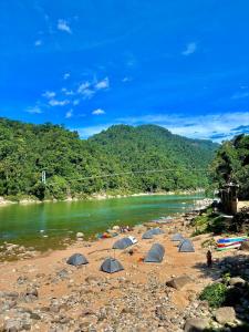 Classified riverside camping