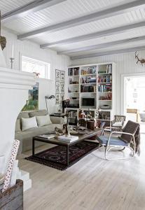 Elegant Romantic Style In Wooden Summer House Near Hornbæk Beach