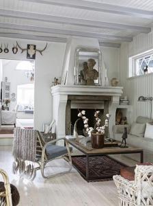 Elegant Romantic Style In Wooden Summer House Near Hornbæk Beach