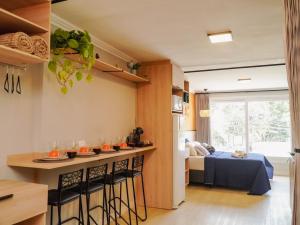 Studio de 2 Quartos com Ar condicionado 4 pessoas