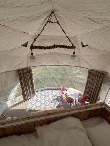 Glamping dome