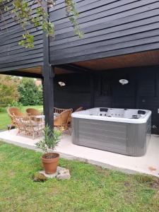 Le Lodge de locéan - Maison familiale en bois neuve - Piscine chauffée