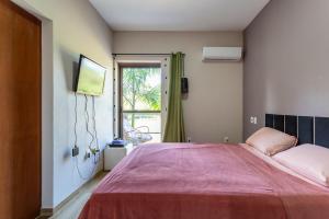 Casa de Campo c Lareira Externa, Rede e Lago