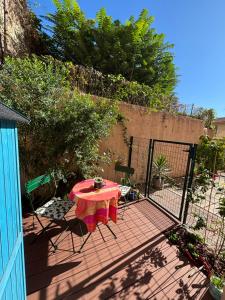 Studio jardin 5 mn plage Monaco Air Conditioner