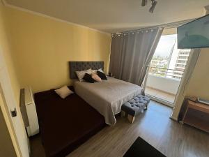 Departamento estudio en Macul hasta 3personas, a pasos del metro incluye estacionamiento