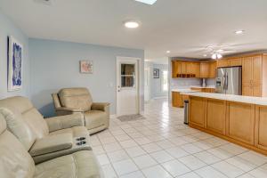 Canal-Front Retreat with Boat Dock on Merritt Island