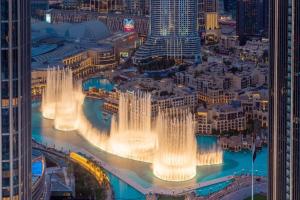La Vista Holiday Home with burj khalifa & fountain view