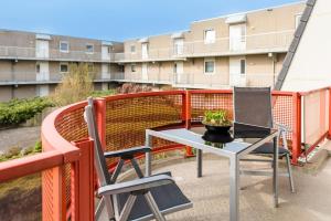 Dünenloft 53 Ameland - tolle, komplett renovierte Ferienwohnung für bis zu 4 Personen - Haustiere herzlich willkommen - Balkon ausgerichtet nach Süden