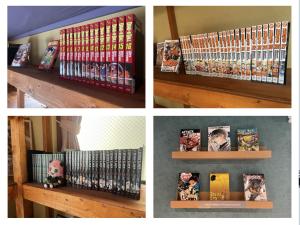 Tokyo Manga Stay 駅1分貸切で85平米 日本の有名マンガが読める宿 9名までOK