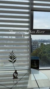 OPENㅡHongdae, Hapjeong Station 1 minute, Luxury hotel style, Panorama Han River View 6 people, 2Room, 3Q bed