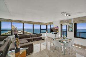 Stylish Oceanfront 2BR 1 and a half BA Condo with Resort Amenities Pools Gym Sauna 1402