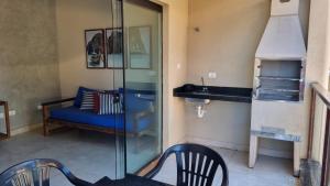 Apto com 2 dorm com churrasqueira e piscina - PG5