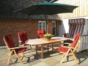 Ferienhaus in Westerhever mit Garten