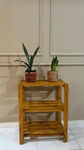 Bungalow-style apartment 500 m from the beach