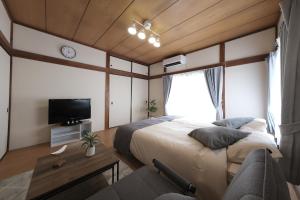 Private 1K Flat with 2 Single beds and sofa-bed, Near Tokyo & Quiet Area, 202