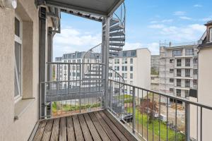 Erholsame Wohnung mit Balkon und Einbauküche im Herzen Leipzigs