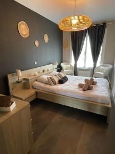 FACE MER grand T3 familial, parking gratuit