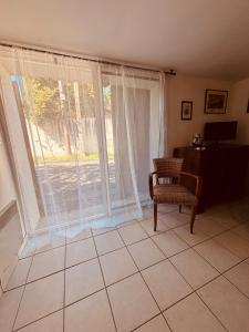 Maison près des falaises