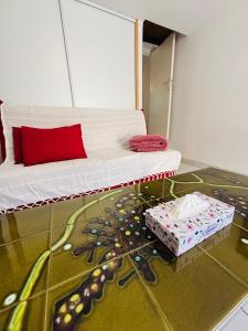 Maison près des falaises