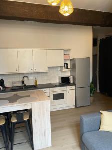 T2 cosy avec vue Pont des Catalans-Saint Cyprien