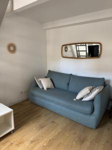 Studio avec mezzanine Paris 30 min Wi-Fi rapide