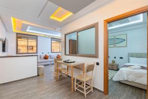 appartement calme Télétravail, surf famille