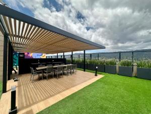 Loft-style studio with the best view in Chia