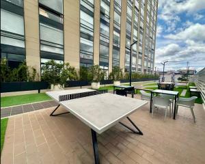 Loft-style studio with the best view in Chia