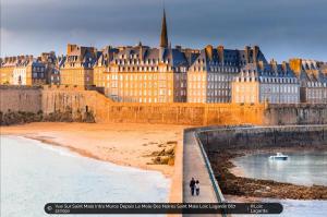 Studio contemporain - 50 mètres plage - proche centre