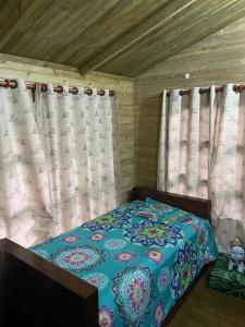 Country house with wood and gas stove