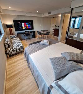 Moema Av Ibirapuera quarto moderno Hotel 4 estrelas