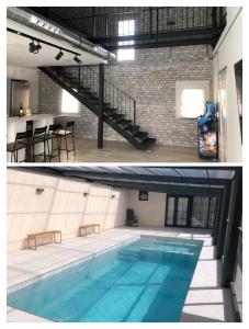Alojamiento El Pez, Casa con piscina climatizada