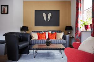 Upland-Flair Ferienwohnung ABENDROT im Zentrum!