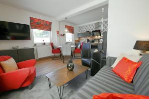 Upland-Flair Ferienwohnung ABENDROT im Zentrum!