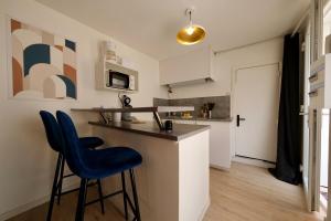 Rouen - Studio indépendant avec cour