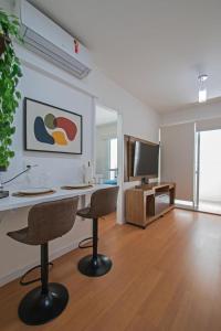 Studio Alto Padrão Now - Próx Autódromo e Transamérica - Estacionamento Incluso