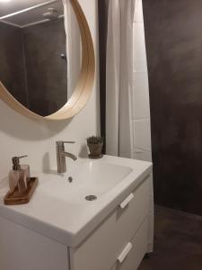 Mini-lejlighed med køkken - delt bad og toilet med nabolejlighed