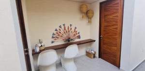 Beachfront White Villa in Playa Blanca