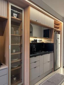 Studio "Capa de Revista" com vista para a Estaiada