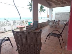 Pé na areia vista maravilhosa!